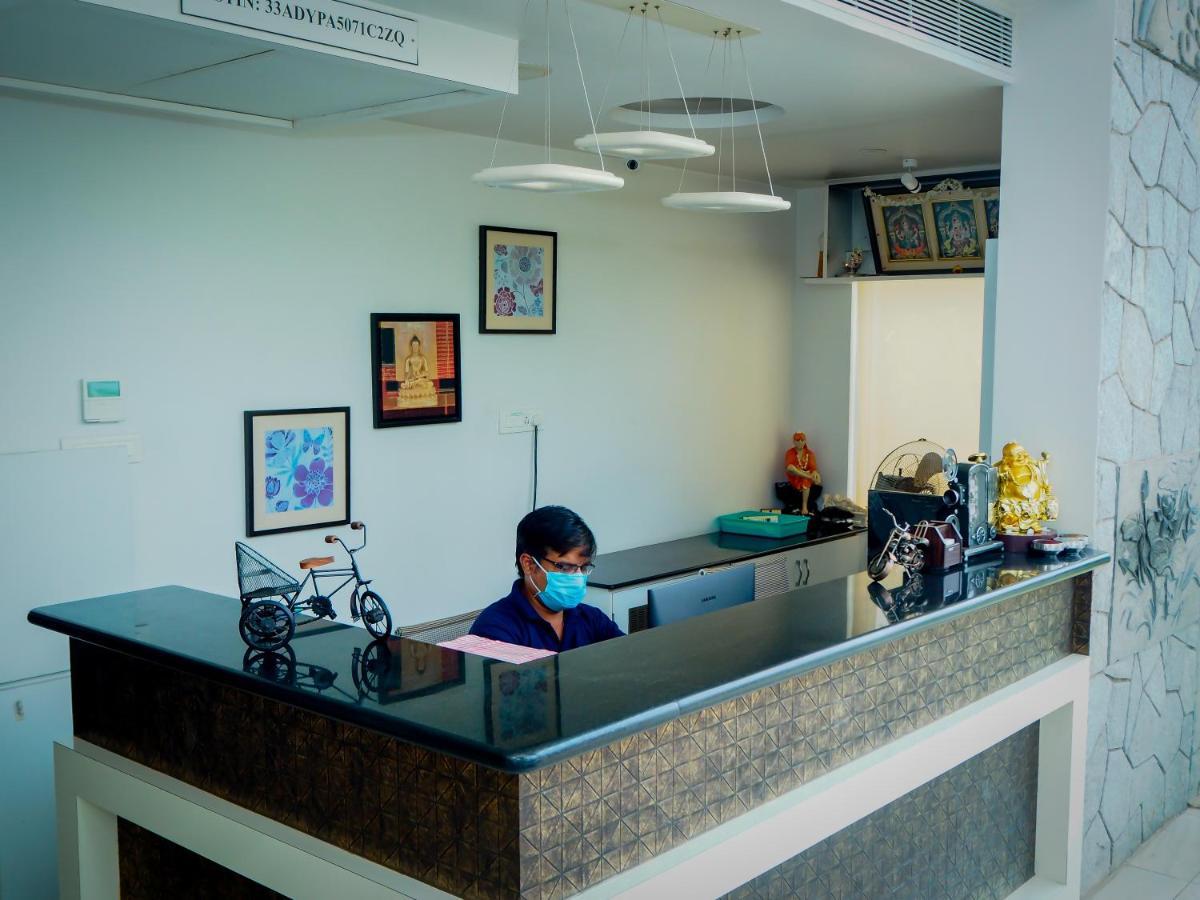 Hotel White Pearl Residency Puducherry Exterior foto