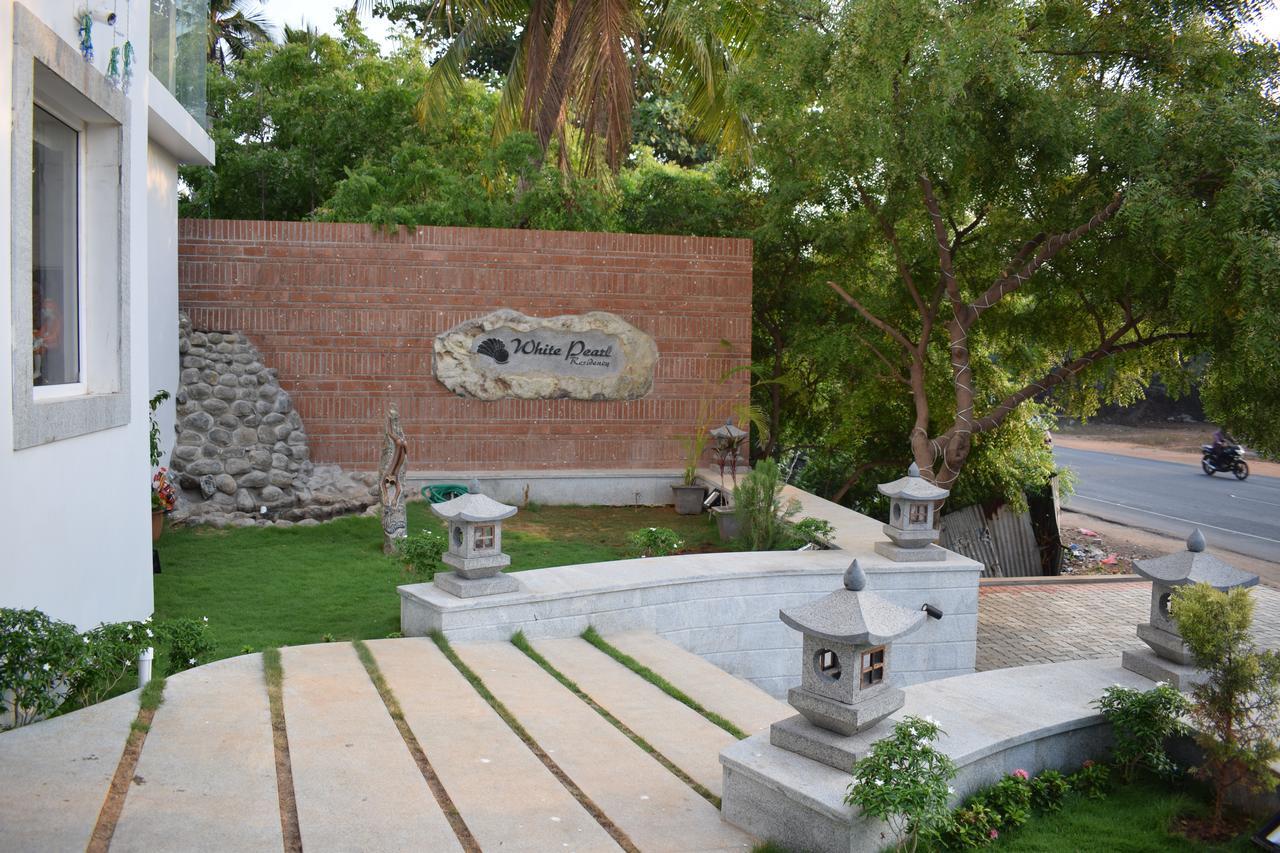 Hotel White Pearl Residency Puducherry Exterior foto